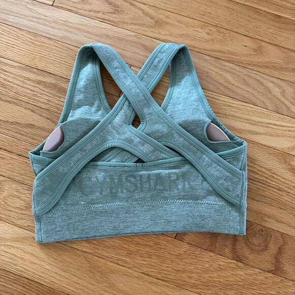 Gymshark Adapt Camo Seamless Sports Bra - Picture 2 of 3